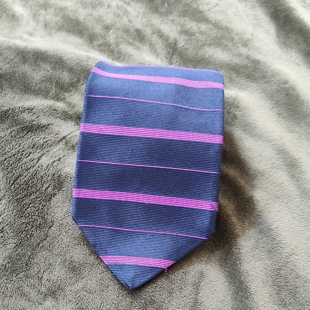 Brooks Brothers Striped Blue and Purple Men's Tie